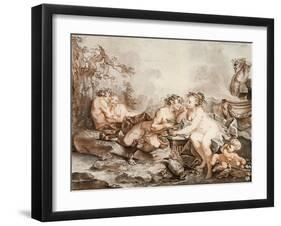 Fauns and Nymphs-null-Framed Giclee Print