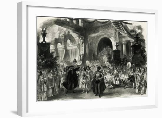 Faust, Act III, Scene II, Paris, 1859-Charles Haigh Wood-Framed Giclee Print