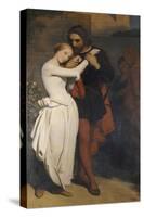Faust and Margaret in the Garden, 1846-Ary Scheffer-Stretched Canvas
