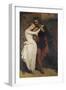 Faust and Margaret in the Garden, 1846-Ary Scheffer-Framed Giclee Print