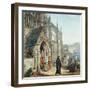 Faust and Marguerite, 1857-Sir Lawrence Alma-Tadema-Framed Giclee Print