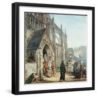 Faust and Marguerite, 1857-Sir Lawrence Alma-Tadema-Framed Giclee Print