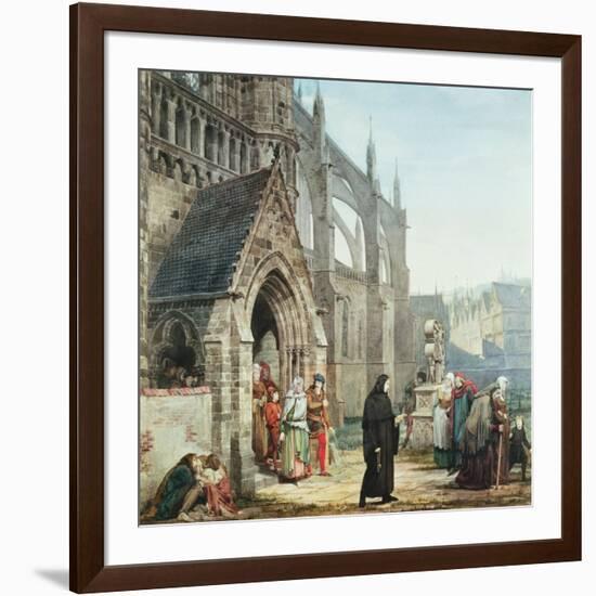 Faust and Marguerite, 1857-Sir Lawrence Alma-Tadema-Framed Giclee Print