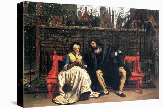 Faust and Marguerite In The Garden-James Tissot-Stretched Canvas