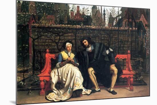 Faust and Marguerite In The Garden-James Tissot-Mounted Art Print