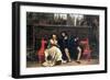 Faust and Marguerite In The Garden-James Tissot-Framed Premium Giclee Print