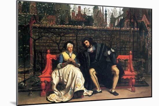 Faust and Marguerite In The Garden-James Tissot-Mounted Premium Giclee Print