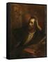 Faust dans son cabinet-Ary Scheffer-Framed Stretched Canvas