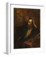 Faust dans son cabinet-Ary Scheffer-Framed Giclee Print