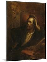 Faust dans son cabinet-Ary Scheffer-Mounted Giclee Print