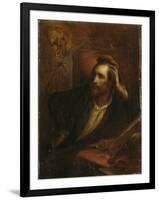 Faust dans son cabinet-Ary Scheffer-Framed Giclee Print