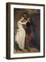 Faust et Marguerite au Jardin, 1846-Ary Scheffer-Framed Giclee Print