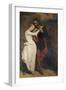 Faust et Marguerite au Jardin, 1846-Ary Scheffer-Framed Giclee Print