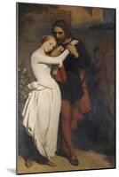 Faust et Marguerite au Jardin, 1846-Ary Scheffer-Mounted Giclee Print