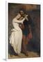 Faust et Marguerite au Jardin, 1846-Ary Scheffer-Framed Giclee Print