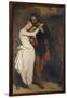 Faust et Marguerite au Jardin, 1846-Ary Scheffer-Framed Giclee Print