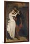 Faust et Marguerite au Jardin, 1846-Ary Scheffer-Framed Giclee Print