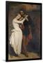 Faust et Marguerite au Jardin, 1846-Ary Scheffer-Framed Giclee Print