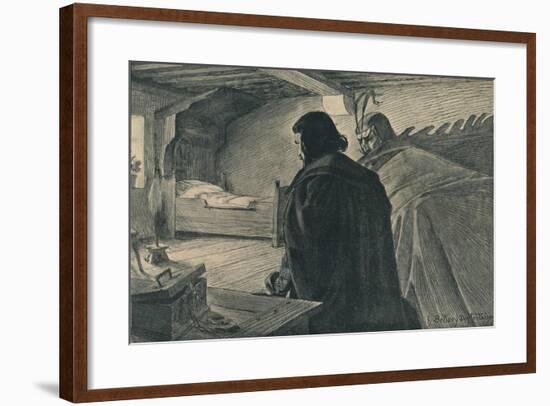 'Faust in Marguerite's Chamber', c1900-Henri Bellery-desfontaines-Framed Giclee Print