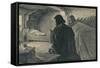 'Faust in Marguerite's Chamber', c1900-Henri Bellery-desfontaines-Framed Stretched Canvas