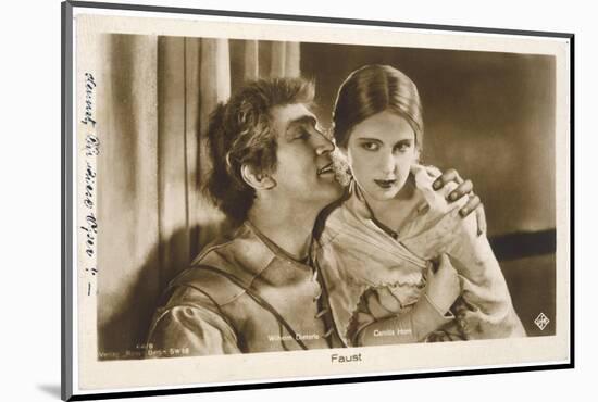 Faust,Marguerite on Film-null-Mounted Photographic Print