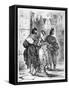 Faust Meeting Marguerite, from Goethe's Faust, after 1828-Eugene Delacroix-Framed Stretched Canvas