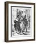 Faust Meeting Marguerite, from Goethe's Faust, after 1828-Eugene Delacroix-Framed Giclee Print