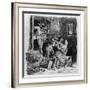 Faust Rescues Marguerite from Her Prison, from Goethe's Faust, 1828-Eugene Delacroix-Framed Giclee Print