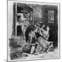 Faust Rescues Marguerite from Her Prison, from Goethe's Faust, 1828-Eugene Delacroix-Mounted Giclee Print