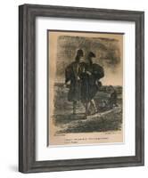 'Faust, Wagner and Barbet', 1828 (1947)-Eugene Delacroix-Framed Giclee Print
