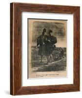 'Faust, Wagner and Barbet', 1828 (1947)-Eugene Delacroix-Framed Giclee Print