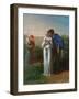 Faust with Gretchen-Gustav Heinrich Naeke-Framed Giclee Print