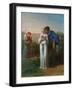 Faust with Gretchen-Gustav Heinrich Naeke-Framed Giclee Print