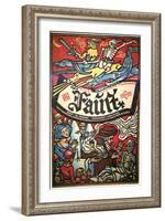 Faust-null-Framed Art Print