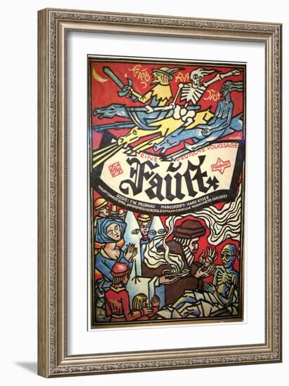 Faust-null-Framed Art Print