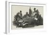 Faustin the First, Emperor of Haiti in Council, from the Illustrated London News, 24 November 1849-null-Framed Giclee Print