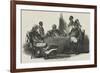 Faustin the First, Emperor of Haiti in Council, from the Illustrated London News, 24 November 1849-null-Framed Giclee Print