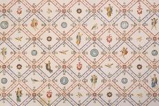 Reproduction of a Fresco with Ornamental Motifs, from the Houses and Monuments of Pompeii-Fausto and Felice Niccolini-Giclee Print