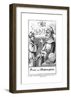 Faustus and Mephistopheles-null-Framed Giclee Print