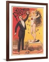 Faustus, Magic Act Poster-null-Framed Art Print