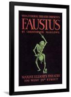 Faustus Presented by the WPA Federal Theater Division-null-Framed Art Print