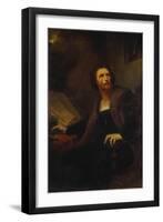 Faustus with the Poison Cup, 1852-Ary Scheffer-Framed Giclee Print
