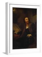 Faustus with the Poison Cup, 1852-Ary Scheffer-Framed Giclee Print