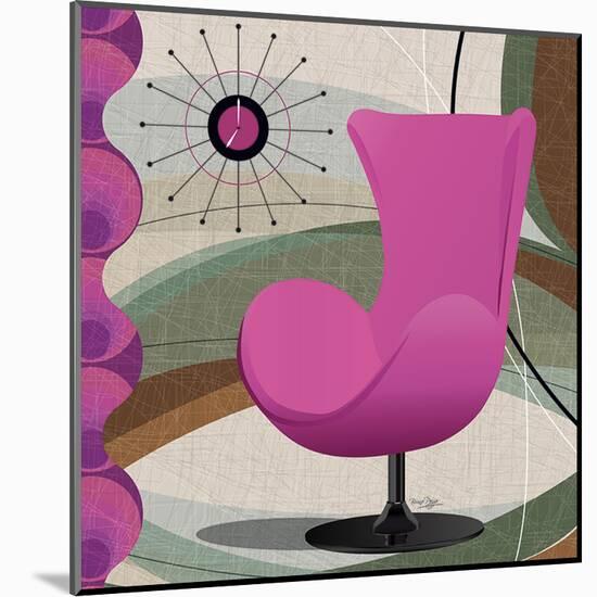 Fauteuil Violet-Bruno Pozzo-Mounted Art Print