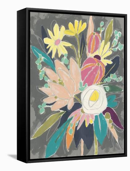 Fauvist Flora I-June Vess-Framed Stretched Canvas