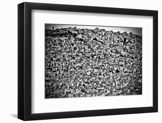 Favela Village in El Alto, La Paz, Bolivia-Joel Alvarez-Framed Photographic Print