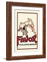 Favor Cycles and Motos de Grand Luxe-null-Framed Art Print