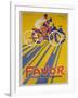 Favor Cycles and Motos French Advertising Poster-null-Framed Giclee Print