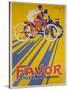 Favor Cycles and Motos French Advertising Poster-null-Stretched Canvas