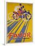 Favor Cycles and Motos French Advertising Poster-null-Framed Giclee Print